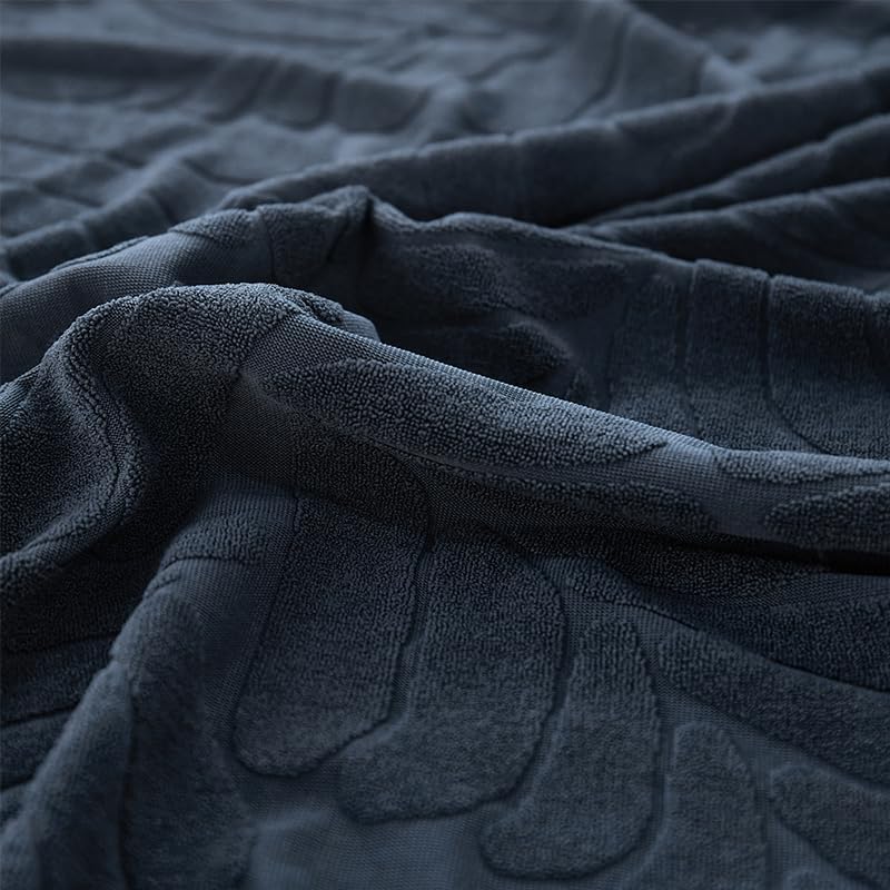 Magic Sofa Covers Couch Covers 2024 New Wear-Resistant Universal Sofa Covers Washable Stretch Couch Cushion Covers Slipcovers for Sectional Sofa (Texture Sea Blue,Pillowcase)